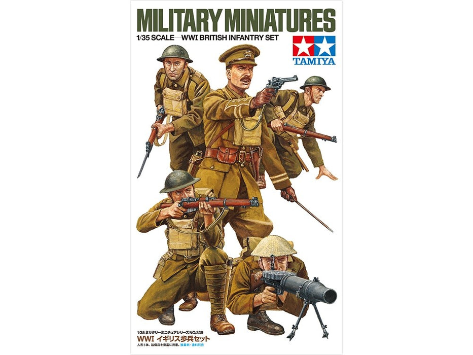 Tamiya 35339 1:35 WWI British Infantry Set