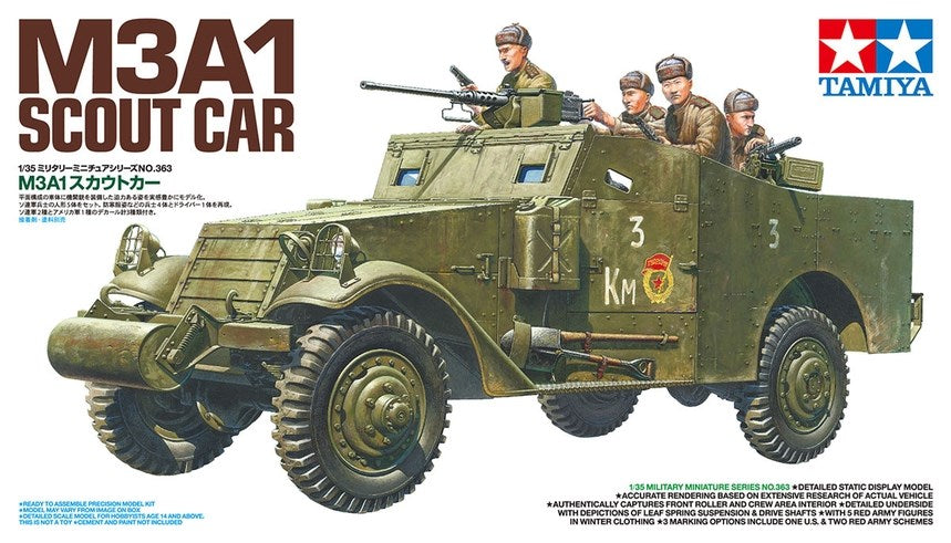 Tamiya 35363 1:35 M3A1 Scout Car