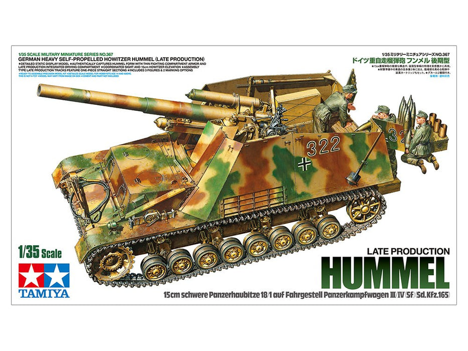 Tamiya 35367 1:35 German Heavy Self-propelled gun Howitzer Hummel (Late Production)