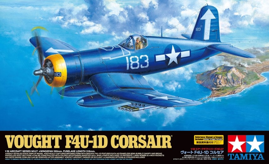 Tamiya 60327 1:32 Vought F4U-1D Corsair