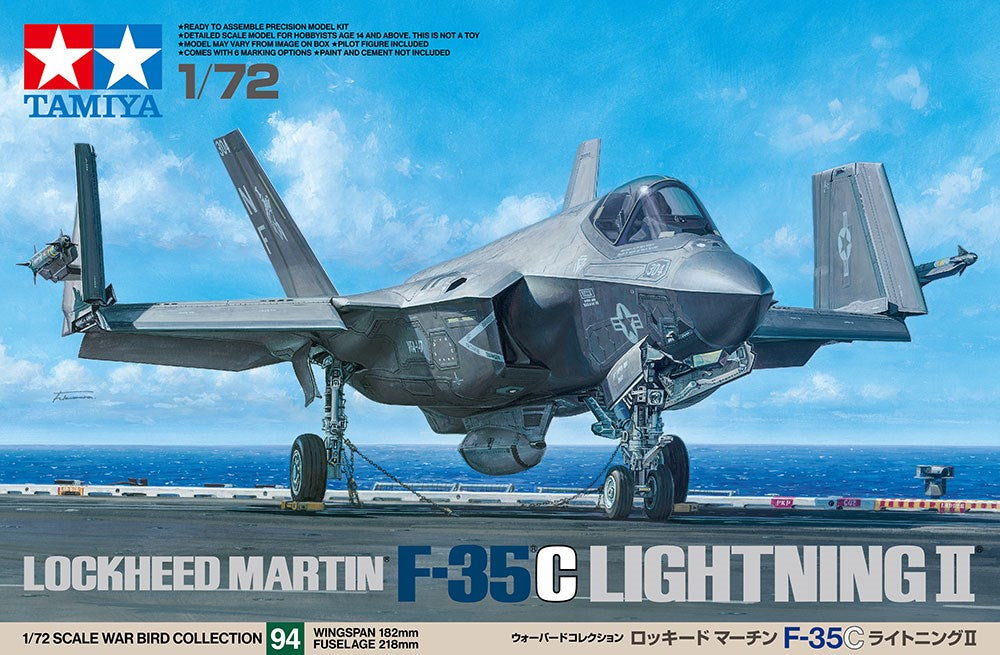 Tamiya 60794 1:72 Lockheed Martin F-35C Lightning II