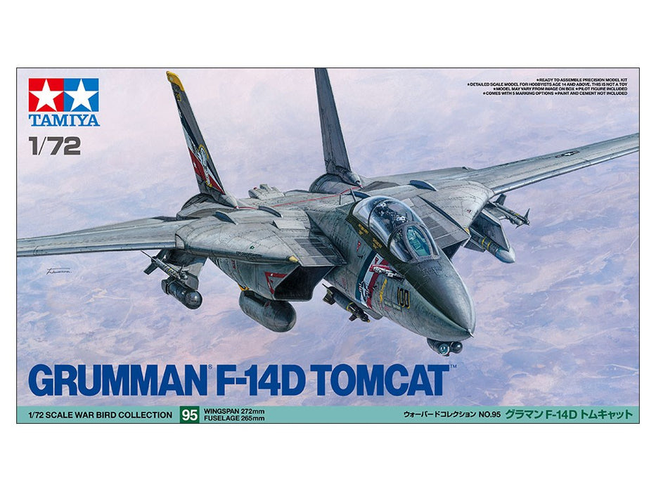Tamiya 60795 1:72 Grumman® F-14D Tomcat™