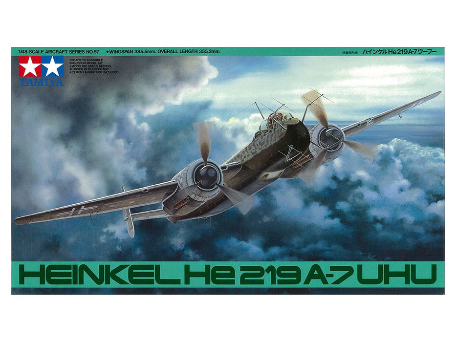 Tamiya 61057 1:48 Heinkel He219A-7 UHU