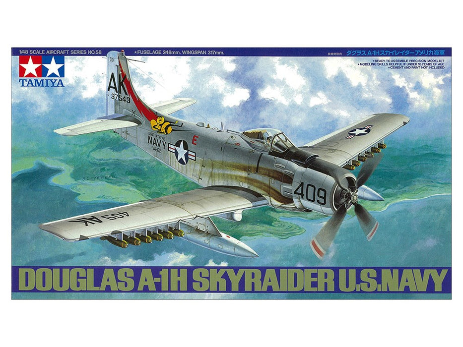 Tamiya 61058 1:48 Douglas Skyraider AD-6 (A-1H)