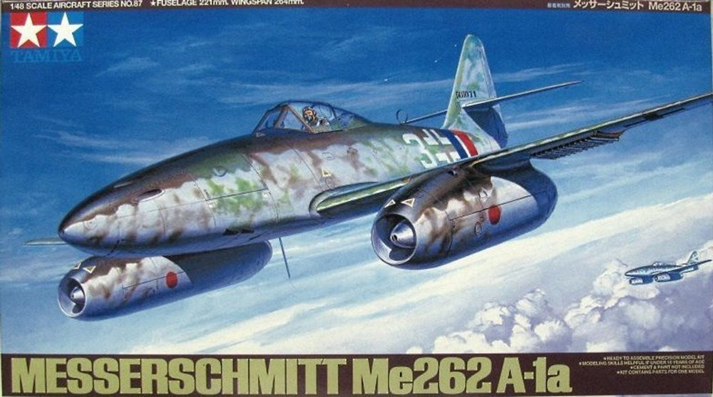 Tamiya 61087 1:48 Messerschmitt Me262 A-1a