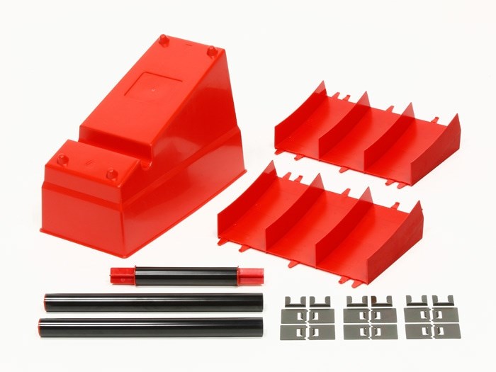 Tamiya 69571 Mini 4WD Japan Cup Junior Circuit - Bank Approach 20 (Red)