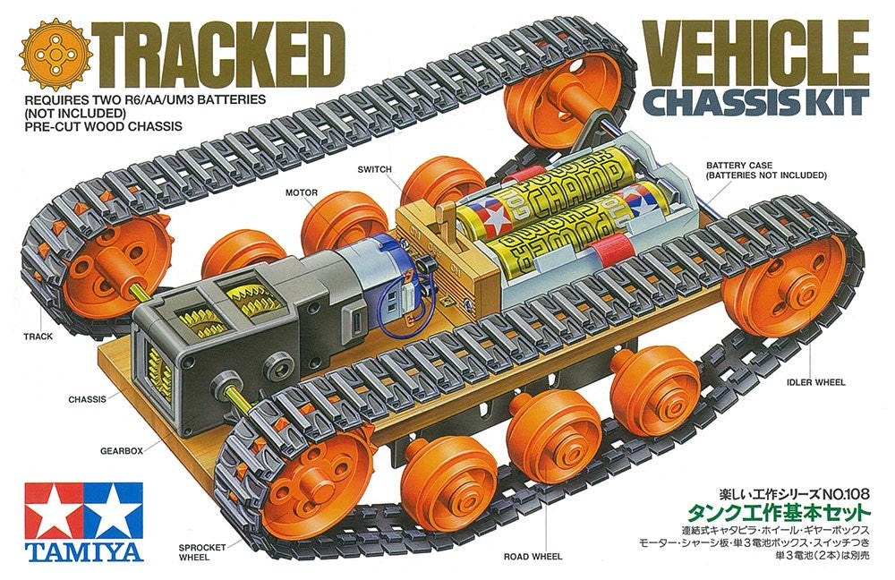 Tamiya 70108 Tracked Chassis Kit