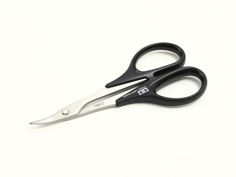 Tamiya 74005 Curved Scissors for Plastic (Polycarbonate)