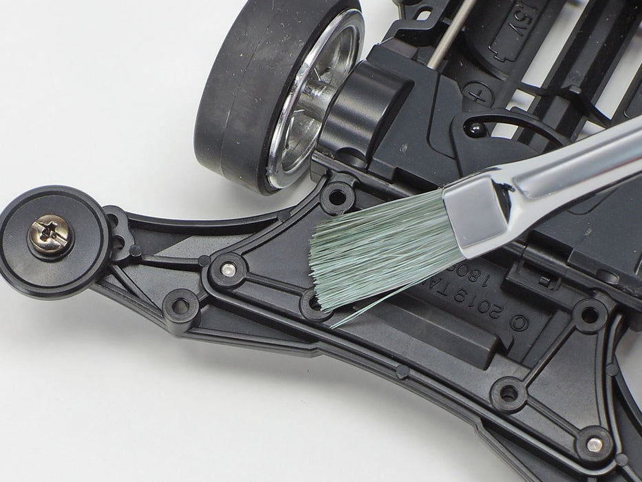 Tamiya 74163 Mini 4WD Cleaning Brush (w/Sticker Applicator)