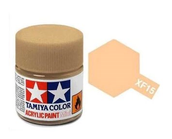 Tamiya XF15 Flat Flesh Acrylic Paint - 10ml