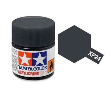 Tamiya XF24 Dark Grey Acrylic Paint - 10ml