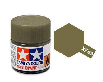 Tamiya XF49 Khaki Acrylic Paint - 10ml