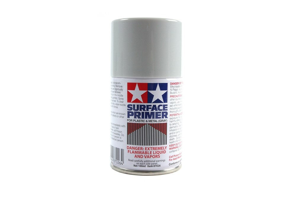 Tamiya 87026 Surface Primer Grey 100ml