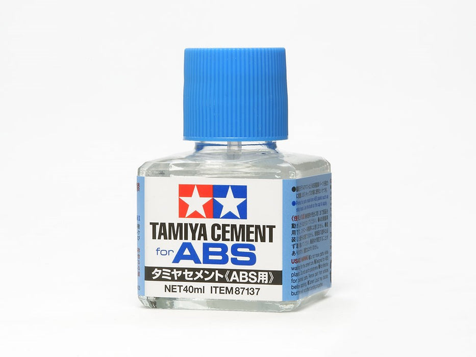 Tamiya 87137 Cement For ABS 40ml Bottle