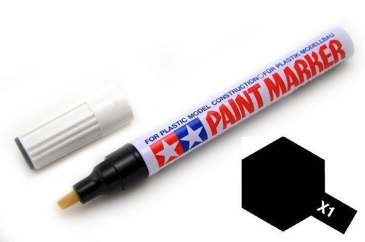 Tamiya 89001 Enamel Paint Marker X-1 Gloss Black