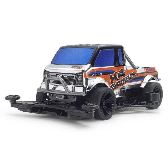 Tamiya 95163 Mini 4WD K4 Gambol Silver Met (FM-A Chassis)
