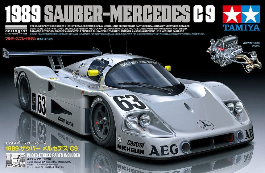 Tamiya 24359 1:24 1989 Sauber-Mercedes C9