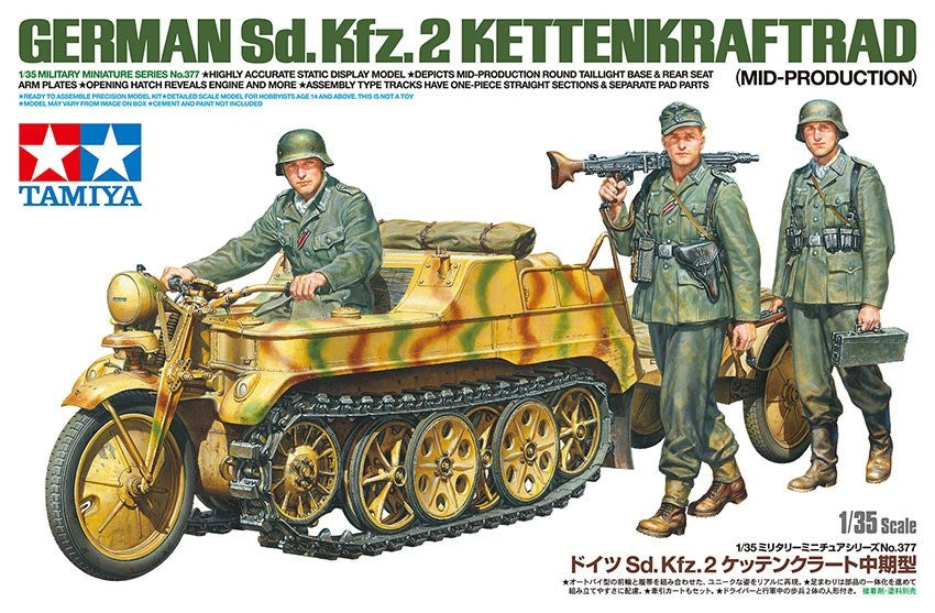 Tamiya 35377 1:35 German Sd.Kfz.2 Kettenkraftrad