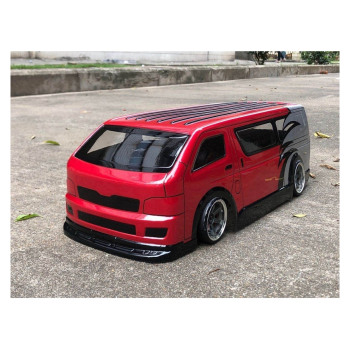 Team C 1/10 Toyota Hiace Van Body - 190mm Wide, 258mm WB