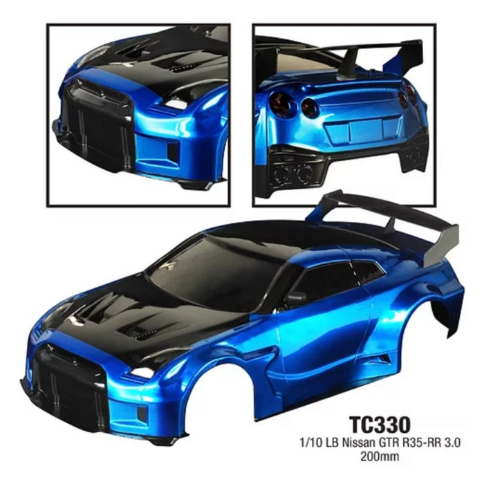 Team C 1/10 LB Nissan GTR R35-RR 3.0 - 200mm Wide