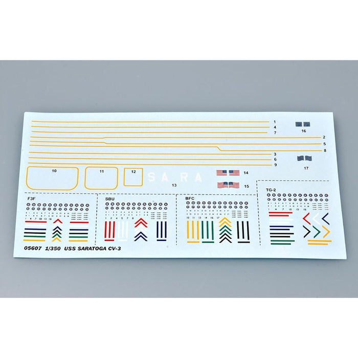 Trumpeter 05607 1:350 USS Saratoga CV-3