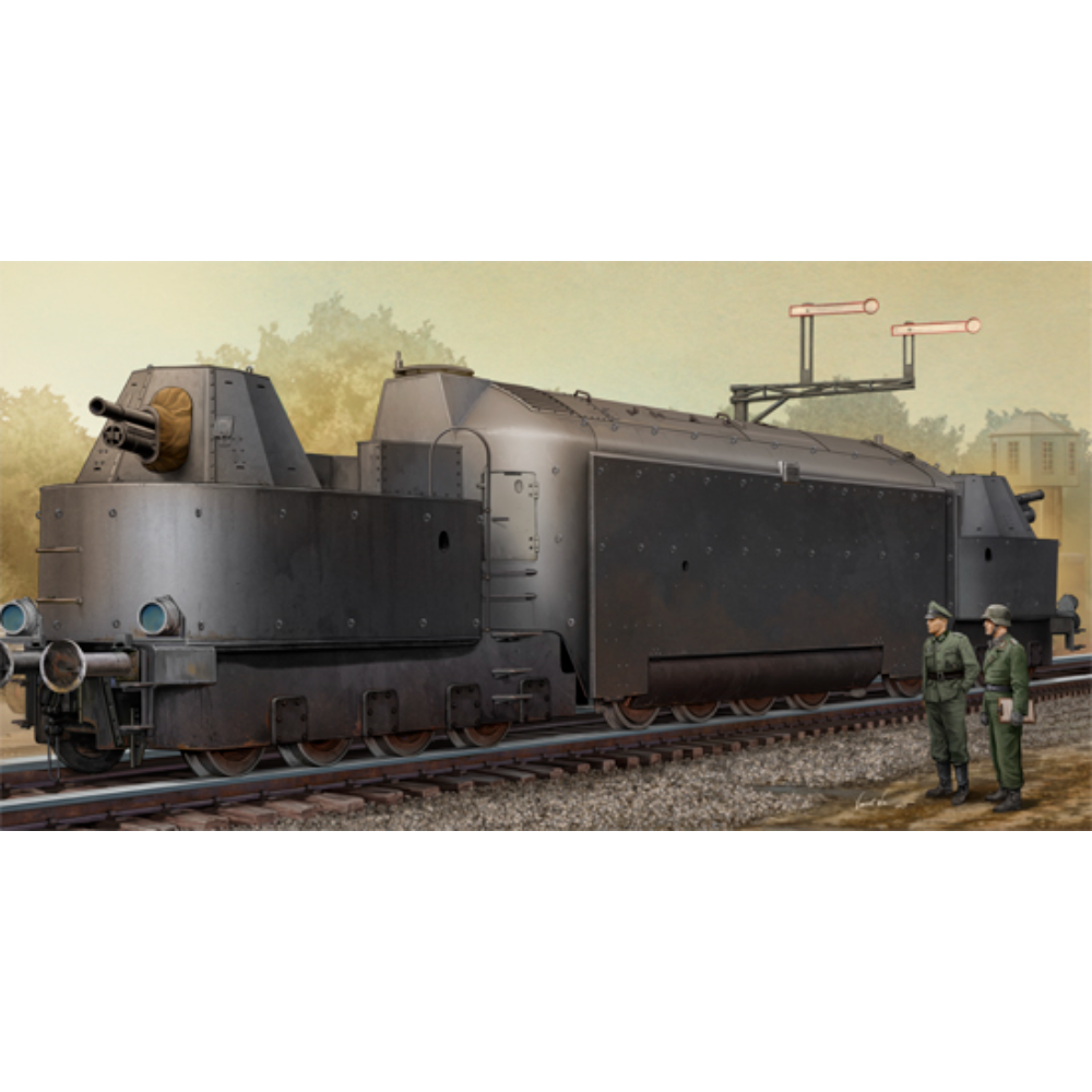 Trumpeter 00223 1:35 German Armored Train PanzerTriebwagen Nr.16 ...