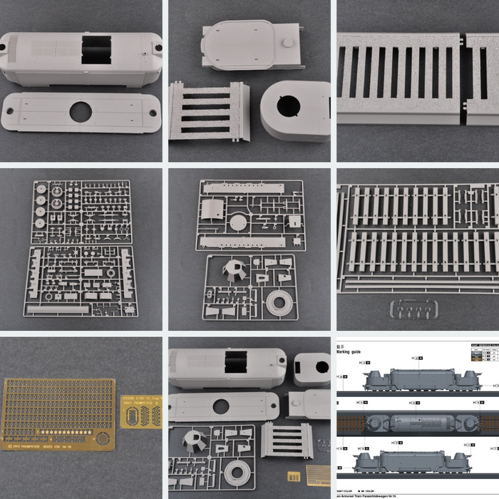 Trumpeter 00223 1:35 German Armored Train PanzerTriebwagen Nr.16