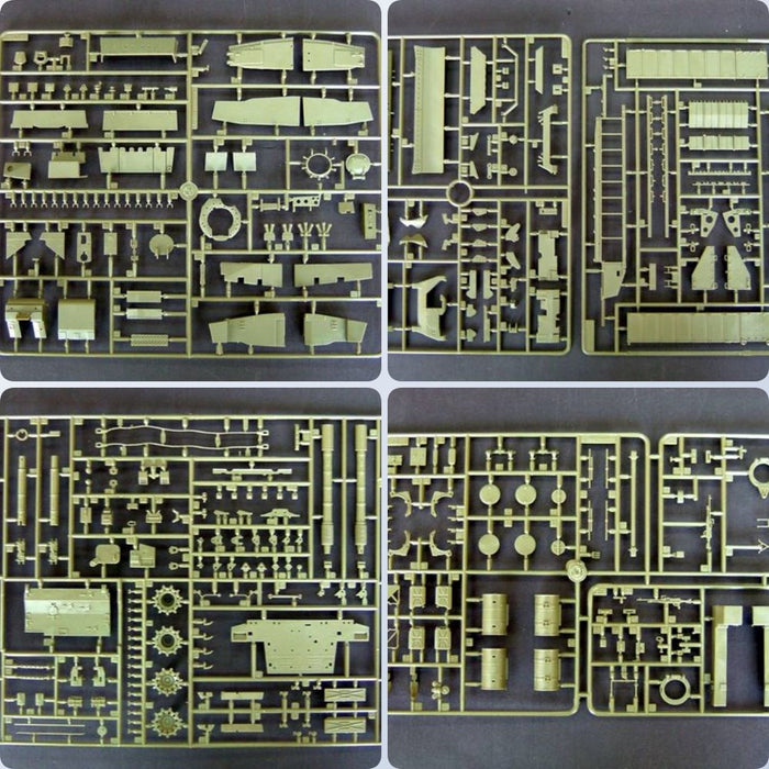 Trumpeter 00345 1:35 Armor-British Challenger II-kfor in action at kosovo