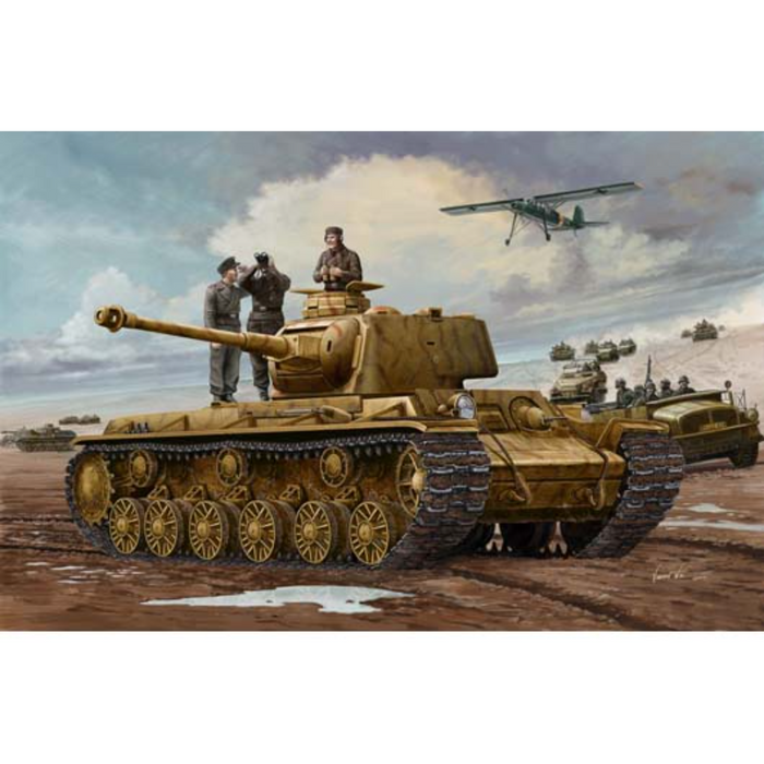 Trumpeter 00366 1:35 German Pz.Kpfm KV-1 756(r) Tank