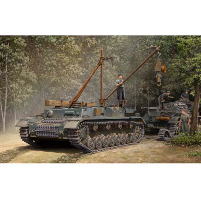 Trumpeter 00389 1:35 German Bergepanzer IV Recovery Vehicle