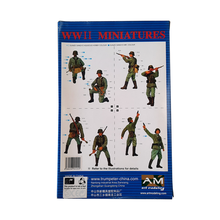 Trumpeter 00402 1:35 Panzer Division Figures - Part 1 (Poland 1939)