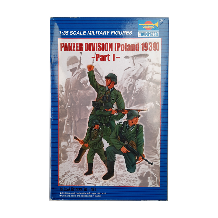 Trumpeter 00402 1:35 Panzer Division Figures - Part 1 (Poland 1939)