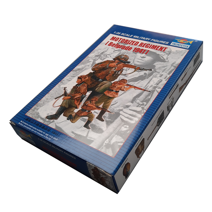 Trumpeter 00403 1:35 Motorised Regiment Figures (Belgrade 1941)