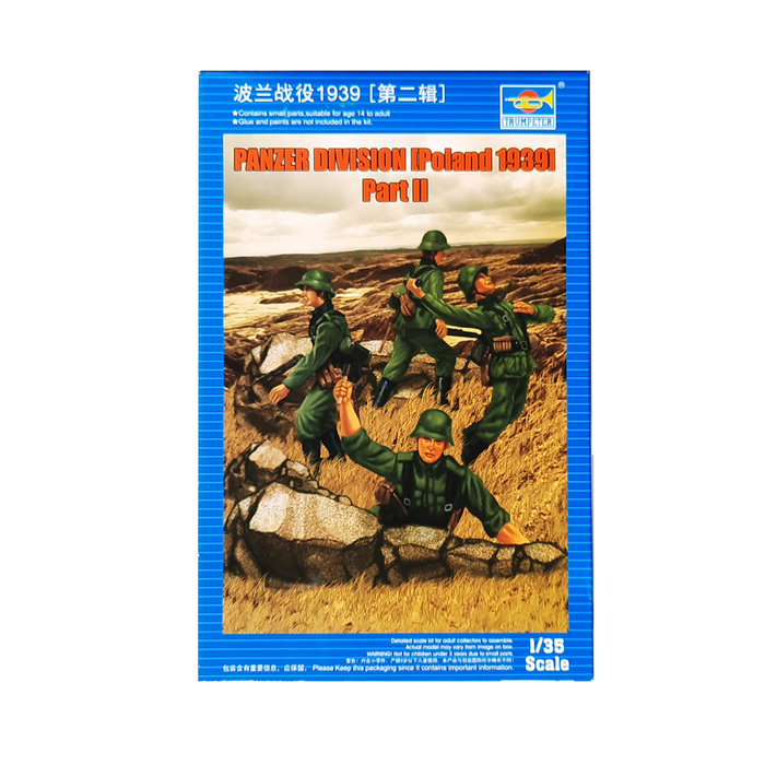 Trumpeter 00404 1:35 Panzer Division Figures - Part 2 (Poland 1939)