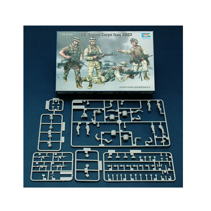 Trumpeter 00407 1:35 U.S. Marine Corps in Iraq (2003)