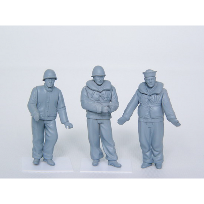 Trumpeter 00408 1:35 Figures-WW2 USN LCM crew