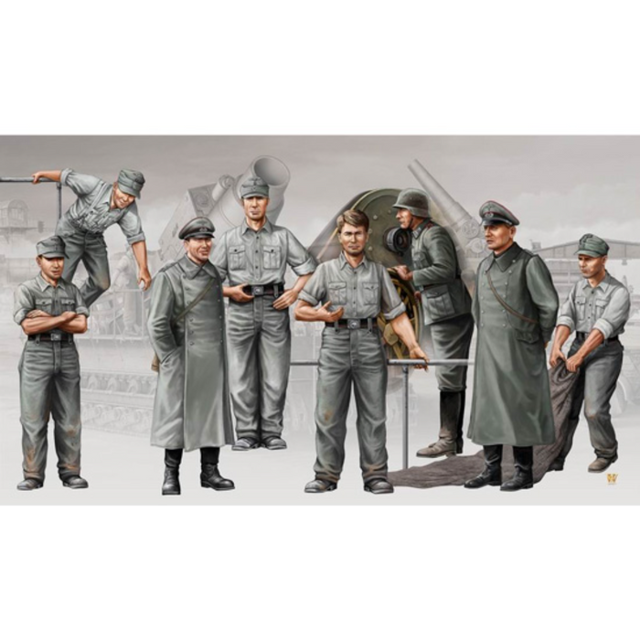 Trumpeter 00409 1:35 Figures-German"Karl" gun Artillery