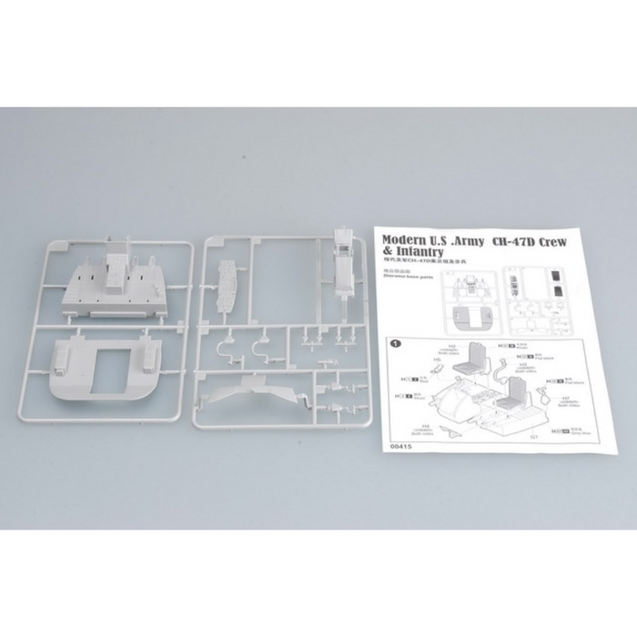 Trumpeter 00415 1:35 Figures-CH-47D Crew & lnfantry