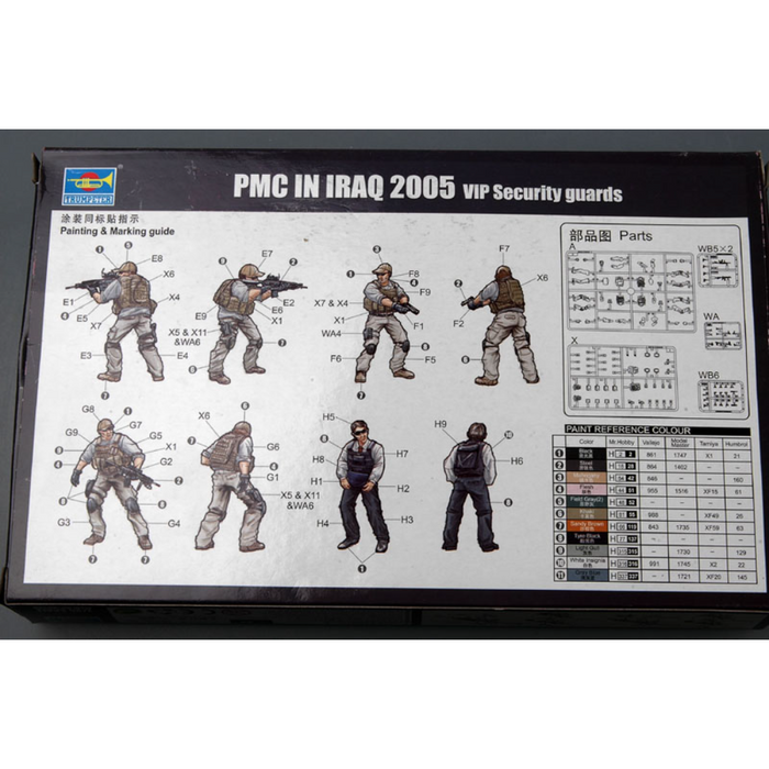 Trumpeter 00420 1:35 PMC in Iraq 2005--VIP Security Guards