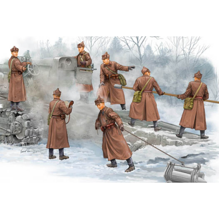Trumpeter 00427 1:35 Soviet B-4 Howitzer Artillery Crew