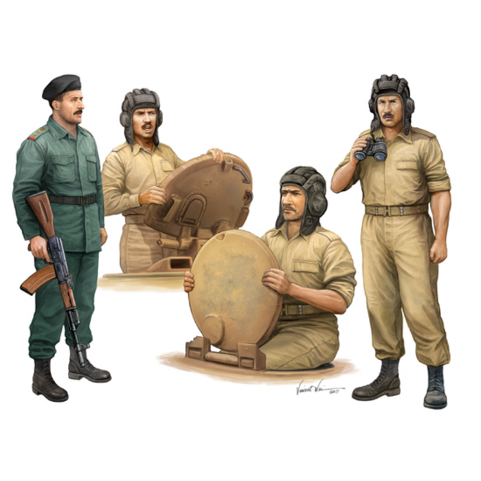 Trumpeter 00439 1:35 Iraqi Tank Crew