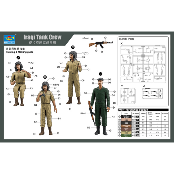 Trumpeter 00439 1:35 Iraqi Tank Crew