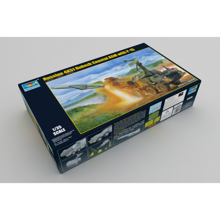 Trumpeter 01035 1:35 Russian 4K51 Rubezh Coastal ASM with P-15