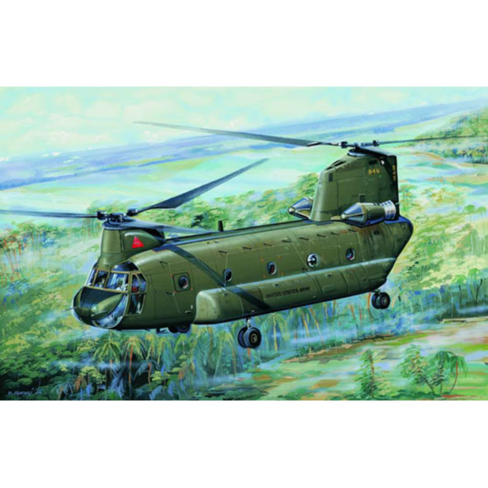 Trumpeter 01621 1:72 CH-47A Chinook medium-lift helicopter