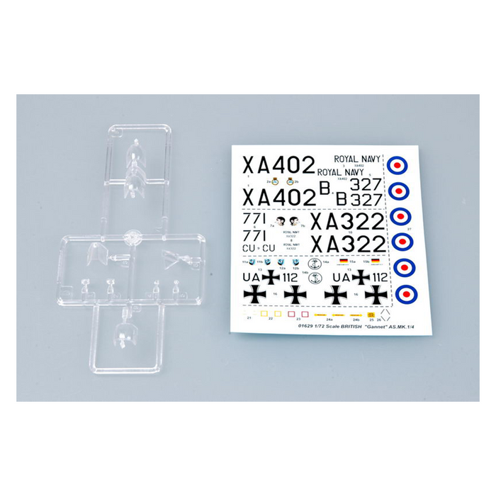 Trumpeter 01629 1:72 BRITISH "Gannet" AS.MK.1/4