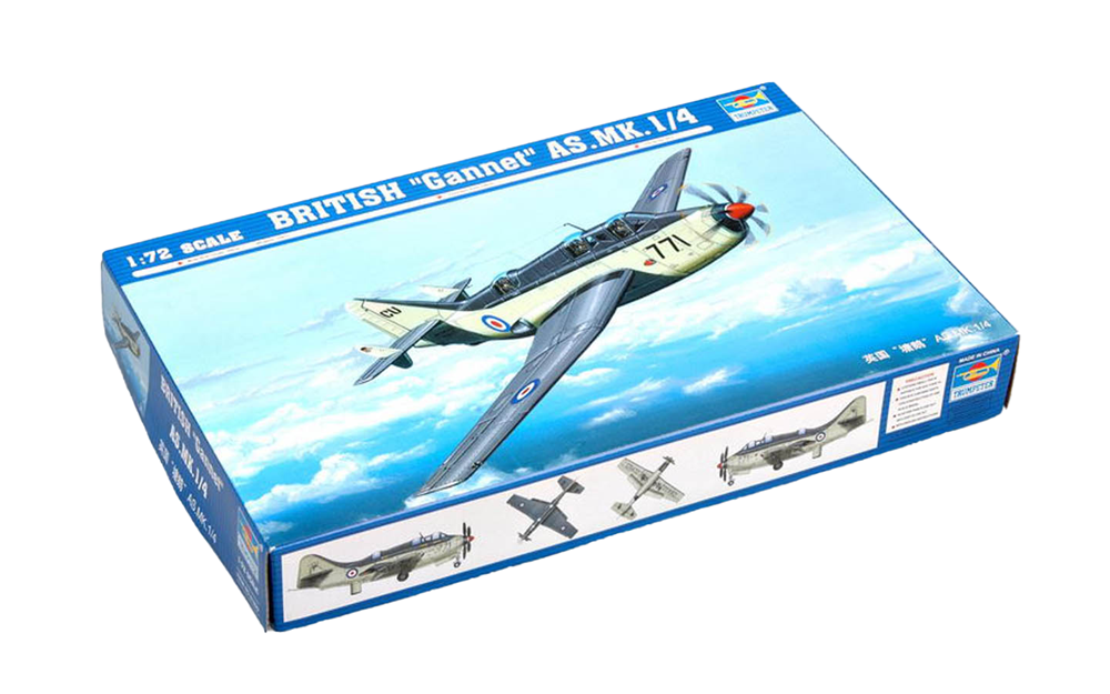 Trumpeter 01629 1:72 BRITISH "Gannet" AS.MK.1/4