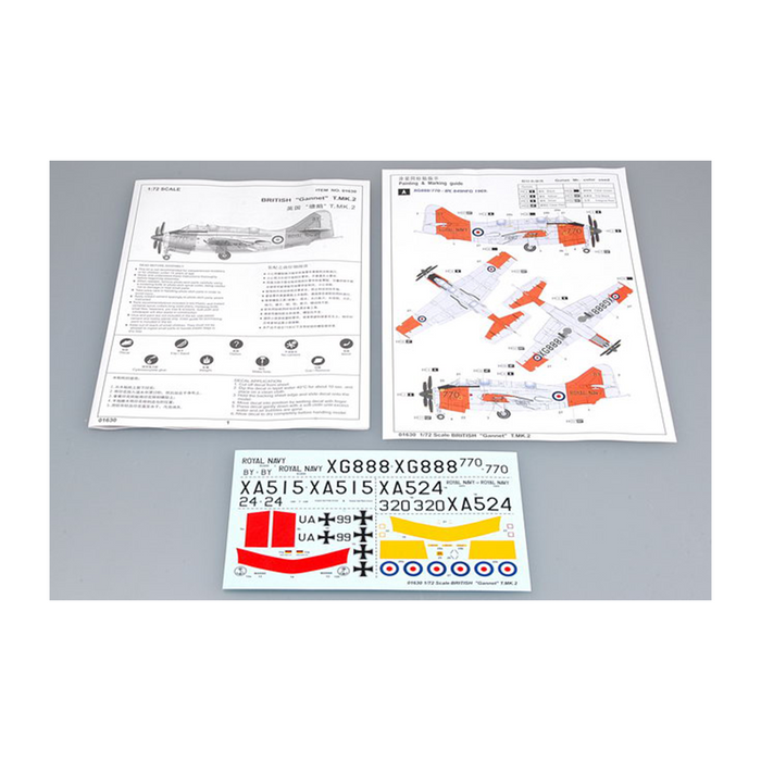 Trumpeter 01630 1:72 BRITISH "Gannet" T.MK.2