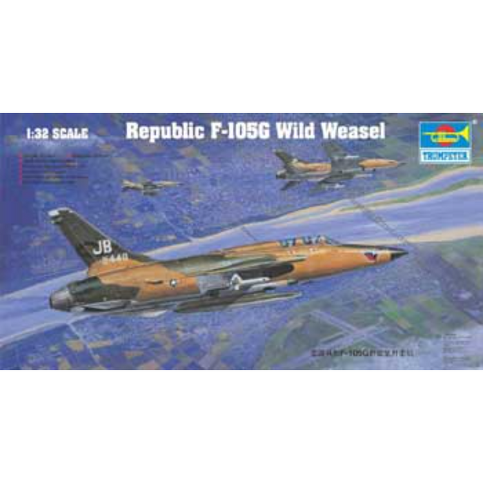 Trumpeter 02202 1:32 Republic F-105G Wild Weasel