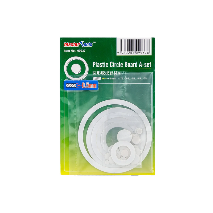 Master Tools 09937 Plastic Circle Board A-set