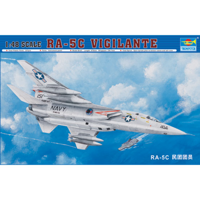 Trumpeter 02809 1:48 Aircraft-RA-5C Vigilante